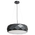 Lampa wisząca REUS czarny zwis LP-8069/1P BK LIGHT PRESTIGE