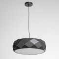 Lampa wisząca REUS czarny zwis LP-8069/1P BK LIGHT PRESTIGE