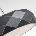 Lampa wisząca REUS czarny zwis LP-8069/1P BK LIGHT PRESTIGE
