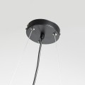 Lampa wisząca REUS czarny zwis LP-8069/1P BK LIGHT PRESTIGE