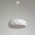 Lampa wisząca REUS biały zwis LP-8069/1P WH LIGHT PRESTIGE