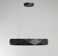 Lampa wisząca REUS 4000K czarny zwis LP-8069/1P LED BK LIGHT PRESTIGE