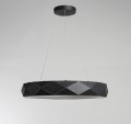 Lampa wisząca REUS 4000K czarny zwis LP-8069/1P LED BK LIGHT PRESTIGE