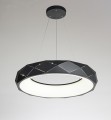 Lampa wisząca REUS 4000K czarny zwis LP-8069/1P LED BK LIGHT PRESTIGE