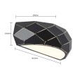 Kinkiet REUS czarny LP-8069/1W BK LIGHT PRESTIGE