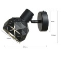 Reflektor REUS czarny spot LP-8069/1WS BK LIGHT PRESTIGE