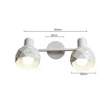 Reflektor REUS biały spot LP-8069/2WS WH LIGHT PRESTIGE