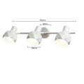 Reflektor REUS biały spot LP-8069/3WS WH LIGHT PRESTIGE