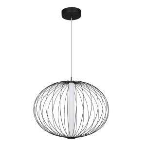 Lampa wisząca TREVISO czarny zwis LP-798/1P S BK LIGHT PRESTIGE