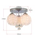 Lampa sufitowa OZDOBNY SADA PLUS srebrny plafon LP-119/3C LIGHT PRESTIGE