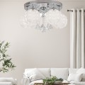 Lampa sufitowa OZDOBNY SADA PLUS srebrny plafon LP-119/5C LIGHT PRESTIGE