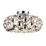 Lampa sufitowa OZDOBNY FERRARA 3XE15 chrom plafon LP-17060/3C LIGHT PRESTIGE