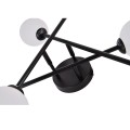 Lampa sufitowa DORADO czarny plafon LP-002/6C BK LIGHT PRESTIGE