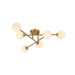 Lampa sufitowa DORADO złoty plafon LP-002/6C LIGHT PRESTIGE