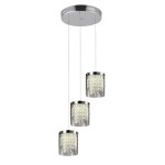 Lampa wisząca CANTOS 4000K transparentny zwis LP-1114/3C LIGHT PRESTIGE