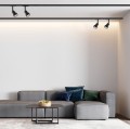 Reflektor DO SZYNOPRZEWODU STORM czarny szynowy LP-733/1R BK LIGHT PRESTIGE
