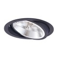 Oprawa podtynkowa RUCHOME PODTYNKOWE NERO czarny oczko LP-4424/1RS BK movable LIGHT PRESTIGE