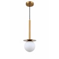 Lampa wisząca ROMA 1 złoty zwis LP-1345/1P GD LIGHT PRESTIGE