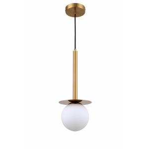 Lampa wisząca ROMA 1 złoty zwis LP-1345/1P GD LIGHT PRESTIGE
