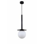 Lampa wisząca ROMA 1 czarny zwis LP-1345/1P BK LIGHT PRESTIGE