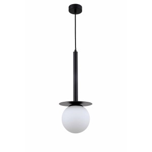 Lampa wisząca ROMA 1 czarny zwis LP-1345/1P BK LIGHT PRESTIGE
