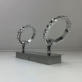 Lampa sufitowa CARRARA 3000K chrom plafon LP-1864/2W LIGHT PRESTIGE