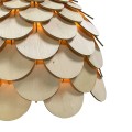 Lampa wisząca BURGO DUŻA drewno zwis LP-101335/1P L LIGHT PRESTIGE