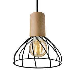 Lampa wisząca MODERNO - czarny zwis LP-1221/1P S BK LIGHT PRESTIGE