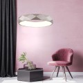 Lampa wisząca REUS RÓŻOWE 4000K złoty zwis LP-8069/1P LED GD LIGHT PRESTIGE