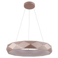 Lampa wisząca REUS RÓŻOWE 4000K złoty zwis LP-8069/1P LED GD LIGHT PRESTIGE