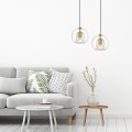 Lampa wisząca ARETTE złoty zwis LP-133/1P LIGHT PRESTIGE
