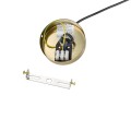 Lampa wisząca ARETTE złoty zwis LP-133/1P LIGHT PRESTIGE