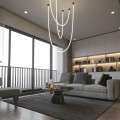Lampa wisząca ROPE LIGHT 2 M TUYA SMART złoty zwis LP-642/2M Smart LIGHT PRESTIGE