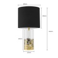 Lampa stołowa SUNFLOWER - czarny LP-818/1T BK LIGHT PRESTIGE