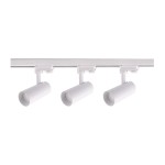 Reflektor ZESTAW OŚWIETLENIA SZYNOWEGO ICE SET 1F biały szynowy LP-732 3W WH SET LIGHT PRESTIGE
