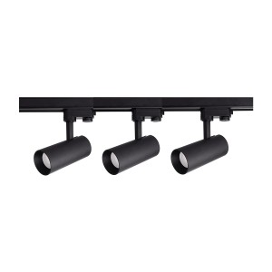 Reflektor ZESTAW OŚWIETLENIA SZYNOWEGO ICE SET 1F czarny szynowy LP-732 3W BK SET LIGHT PRESTIGE