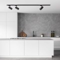 Reflektor ZESTAW OŚWIETLENIA SZYNOWEGO ICE SET 1F czarny szynowy LP-732 3W BK SET LIGHT PRESTIGE