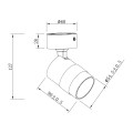 Reflektor ANILLO 1 czarny spot LP-770/1W BK LIGHT PRESTIGE