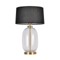 Lampa stołowa AMUR CZARNO - transparentny LP-919/1T transparent LIGHT PRESTIGE