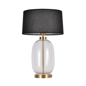 Lampa stołowa AMUR CZARNO - transparentny LP-919/1T transparent LIGHT PRESTIGE
