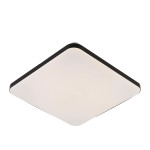 Lampa sufitowa KWADRATOWY BABILON 38 CM 4000K czarny plafon LP-335/1C M 4BK square LIGHT PRESTIGE