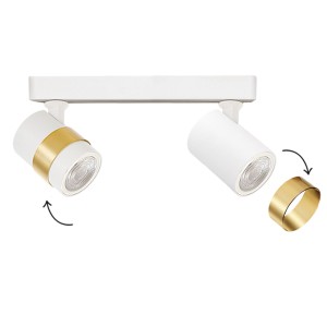 Reflektor ANILLO 2 biały spot LP-770/2W WH LIGHT PRESTIGE