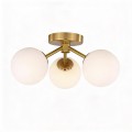 Lampa sufitowa DORADO złoty plafon LP-002/3C LIGHT PRESTIGE
