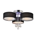 Lampa sufitowa GAMBELA plafon LP-991/3C BK LIGHT PRESTIGE