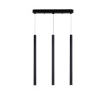 Lampa wisząca LUNGO 3 LINIA czarny zwis LP-894/3L BK LIGHT PRESTIGE