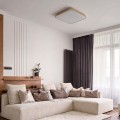 Lampa sufitowa KWADRATOWY BABILON 38 CM 4000K złoty plafon LP-335/1C M 4GD square LIGHT PRESTIGE