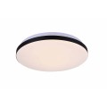 Lampa sufitowa BABILON 33 CM 4000K czarny plafon LP-335/1C S 4BK LIGHT PRESTIGE