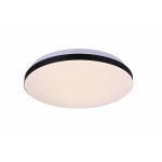 Lampa sufitowa BABILON 33 CM 4000K czarny plafon LP-335/1C S 4BK LIGHT PRESTIGE