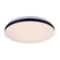 Lampa sufitowa BABILON 38 CM 4000K czarny plafon LP-335/1C M 4BK LIGHT PRESTIGE