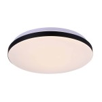 Lampa sufitowa BABILON 38 CM 4000K czarny plafon LP-335/1C M 4BK LIGHT PRESTIGE
